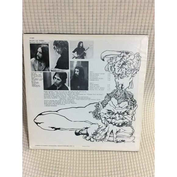 BLACK CAT BONES - Barbed Wire Sandwich 1971 PIP -6089 Vinyl LP Psych Blues - Picture 5 of 5